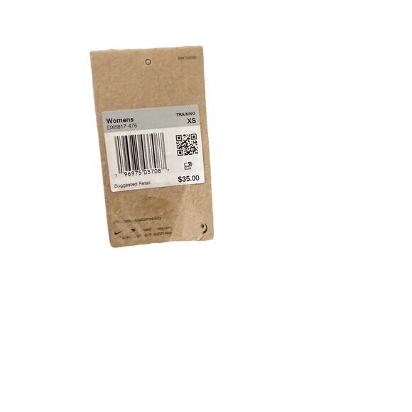 Nike Women’s Training Sports Bra Blue Racerback Size XS DX6817-476 Dri-FIT - Picture 5 of 7